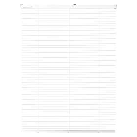 Mini Blinds, 34" W x 48" H, 1" Slat Size, Cordless Horizontal Light Filtering Mini Blind for Indoor Windows, Easy to Clean and Simple Light Adjus